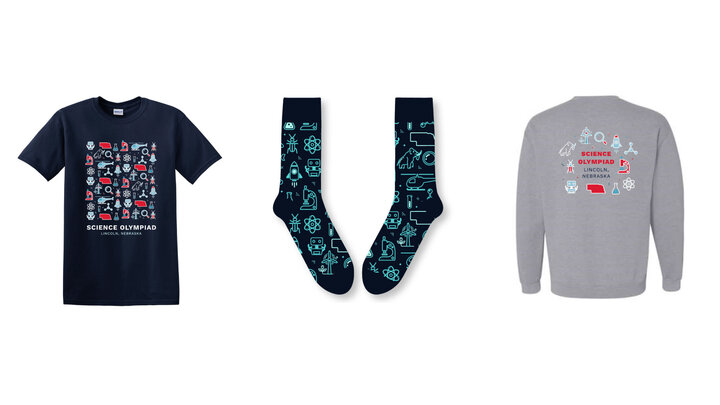 Examples of merchandise available to purchase